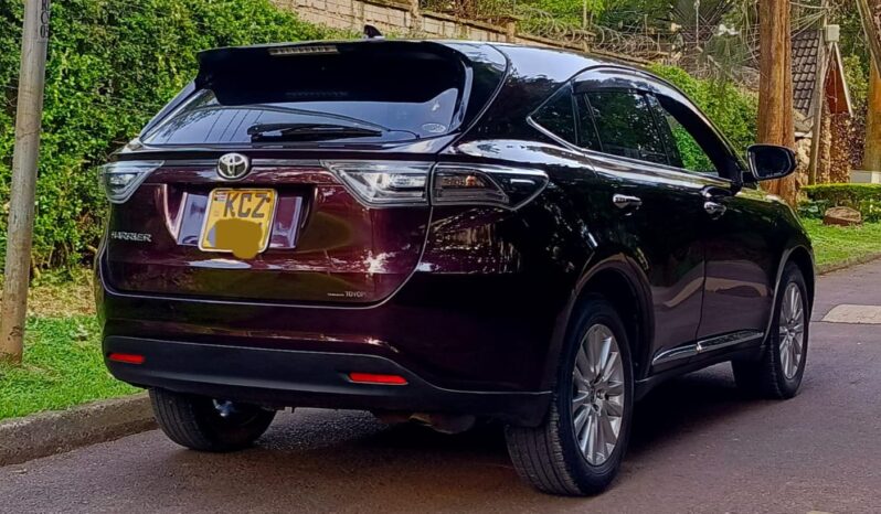 Toyota Harrier 2015 Locally Used full