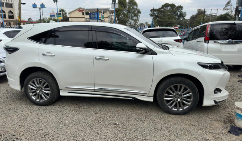 Toyota Harrier 2017 Locally Used full