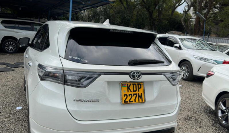Toyota Harrier 2017 Locally Used full
