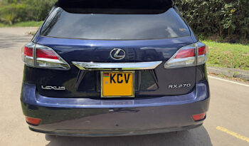 Lexus RX 270 2012 Locally Used full