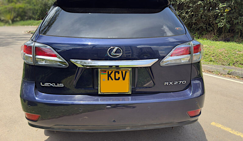 Lexus RX 270 2012 Locally Used full