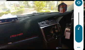 Toyota Premio 2008 Locally Used full